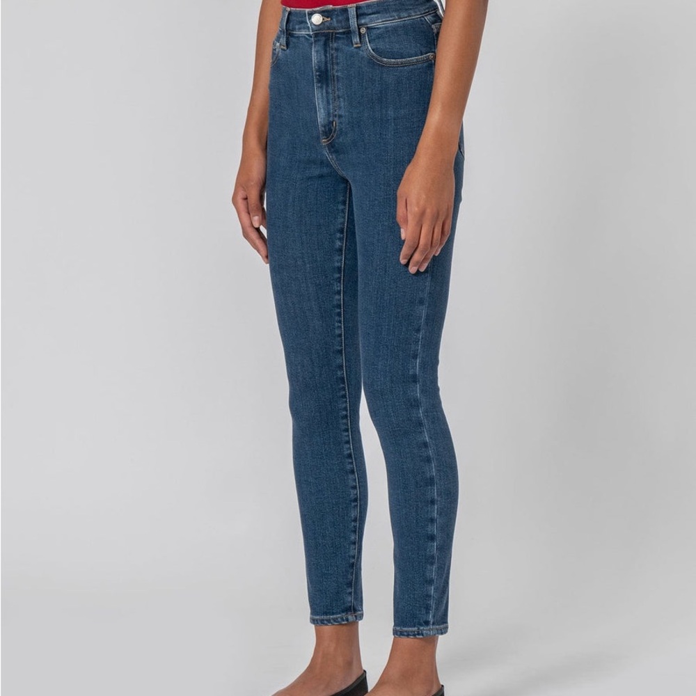 Nobody Denim Siren Skinny Ankle Deep Antique Blue Skinny Jeans Women’s Size 26